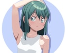 女の子のイラストを描かせて頂きます 可愛い、萌えな女の子のイラストを描かせて頂きます イメージ1