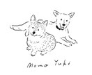シンプルほっこり似顔絵お描きします ペットOK/味わいのあるやさしい絵柄です イメージ6