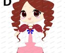 SNS等のアイコンで使えるイラストをお渡しします 女の子のアイコンを描きました。ご検討ください。 イメージ4