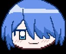 ドット風に描きます 動画、アイコンにも使えるものを描いています！ イメージ1