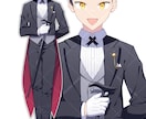 キャラデザ込み！立ち絵制作致します IRIAM、TRPG、配信活動などに使用可能！ イメージ6