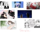 シンプルきれいめ・オトナ女性イラスト描きます ★SNS・YouTubeなどの挿絵・一枚絵にも！男性もＯＫ！ イメージ4