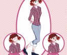 アニメ風な映える立ち絵イラスト作成します TRPG★IRIAM★配信★ゲームキャラクター作成！ イメージ2