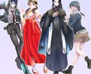 立ち絵やミニキャラ、1枚絵などお描きします 丁寧なヒアリングを心がけております！ぜひご相談くださいませ！ イメージ3