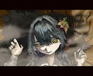 ダーク系MVイラストを描きます オリジナル曲、歌ってみた等のMVイラストをお任せください！ イメージ2