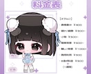 ミニキャラ（SD•デフォルメ）イラストを描きます きらきら可愛いミニキャライラスト♡グッズやスタンプに◎ イメージ2