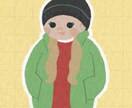 ゆるかわいい人物絵描きます ほっと癒される、手描きのあたたか似顔絵アイコン イメージ2