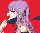 歌ってみた動画用イラスト制作します 歌い手、VTuber活動に歌ってみた動画用のイラストの作成 イメージ2