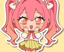 POPでかわいいキャライラストを描かせて頂きます 商用利用◎！あなただけの可愛いSNSアイコンや動画の立ち絵に イメージ3