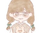 SNSなどのアイコンイラストを描きます 暖かくゆるいイラストを描きます！ イメージ2