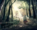 自然多めのファンタジー背景イラスト描きます SNSヘッダー、同人誌の表紙、ジャケットイラストなど描きます イメージ5