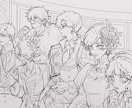 アイコンや動画、TRPG等…イラストを提供します 版権創作なんでも可◎様々な絵柄のイラストを提供します！ イメージ8