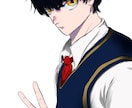 イラスト作成／アイコン・ヘッダー作成します かっこいいキャラクターをあなたに！ イメージ3