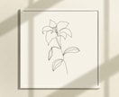 一筆書き風ラインアートを制作致します 修正回数無制限！あなたに合ったイラストを本気で作成します！ イメージ5