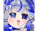 魅力を詰め込んだかわいいSNSアイコン描きます キャラクターが映えるデコレーションで更にかわいく♡ イメージ5