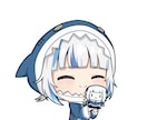 サムネやグッズなどに使えるミニキャラを描きます 2頭身のキャラを可愛く描きます！ イメージ2