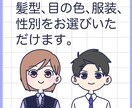 各表情にポーズがつく！表情11点セット描きます はっきりとした線で感情が伝わりやすいイラストです。 イメージ3
