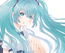 もっちりお肌の可愛いイラスト描きます 肌、服、髪、などの質感表現にこだわった一枚絵を描きます イメージ1