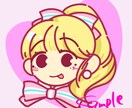 レトロでポップ★なかわいいイラスト描きます 商用利用・二次利用もOK‼︎アイコンにも★ イメージ2