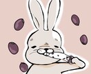 アイコンに使える！面白系ゆるイラスト描きます あなたの『好き』を詰め込んだアイコンができます イメージ2