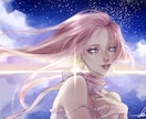 即納！厚塗りで美麗イラストを制作します 視線を奪う、耽美で幻想的なメインビジュアル制作 イメージ4