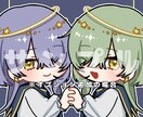 オリキャラデフォルメ化アイコンを作ります オリキャラを可愛くデフォルメ化！アイコンにしてお届けします！ イメージ6