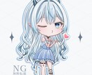2.5〜3等身のSD・デフォルメイラスト制作します 商用〇厚塗り調の塗りで丁寧に制作致します！ イメージ2