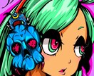 イラスト"最安価格"SNSアイコンなど描きます SNSやYOUTUBEアイコンなどにオススメ イメージ6
