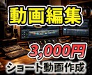 スタートアップ格安案内!!動画編集承ります 今だけの格安価格☆フルテロップ・効果音無料、丸投げもOK！ イメージ1