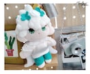 もっちり可愛い！オリジナルミニぬいを作ります 染色により幅広い色の髪が作れます！ イメージ5
