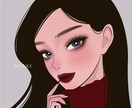 商用可✨大人可愛い/綺麗め/上品なイラスト描きます 配信用/歌ってみた/サムネ/アイコン/似顔絵/立ち絵など❣️ イメージ9