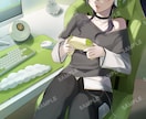 商用化!魅力たっぷりな一枚絵をお描きいたします 丁寧なヒヤリングをし、一人ひとりに合わせた一枚絵を描きます! イメージ3