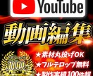 YouTube等の動画編集を承ります 迅速・丁寧な対応でリピート率100％！ イメージ1