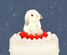 動物のかわいいイラスト描きます お写真からふんわりかわいいイラストを作成します！ イメージ1