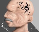 カッコイイSNS用のアイコンお描きします 水墨、厚塗り、様々なタッチで一風変わった絵を描かせて頂きます イメージ7