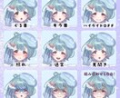 キャラデザからモデリングまでLive2D制作します 高コスパ！お得に全身を表情豊かに動かします！ イメージ2