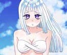 SNSアイコンや立ち絵などを描きます 女の子を描くのが得意です！ふわふわしすぎない絵を描きます イメージ1