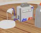 イラストからBlenderで3Dデータを作ります あなたの描いたアイデアを立体にします。 イメージ4