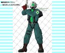 商用可！TRPG用アニメ調立ち絵お描きします ゲームNPCに人外モンスターも表情差分付きで得なセット！ イメージ9