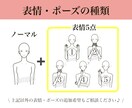 年末限定_50%OFF！背景透明◎表情6点描きます おしゃれで好印象♪ SNSやブログで集客につながるイラスト イメージ3