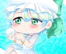 ミニキャラ(デフォルメ)イラストを作成致します もちもちキラキラのデフォルメイラスト！アイコンやグッズに！ イメージ4