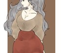 オタクっぽくない！イラスト描きます アニメっぽくなく、オシャレな絵、描きます！ イメージ1