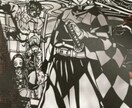 思い出の写真.好きな画像イラスト等切り絵にします お祝い、思い出、プレゼント、切り絵で素敵な一枚に イメージ2