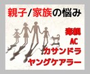 親子関係・家族関係のお悩み☘️７日間寄り添います 毒親の子/AC/ヤングケアラー/カサンドラ等の相談多数 イメージ1