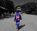 タイムスリップした様な写真に仕上げます 自分以外はモノクロの写真に！！ イメージ1