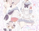 複数提案!ヒアリング重視の衣装&立ち絵を描きます こだわりを最高に可愛く!納得いくまで寄り添います(*^-^ イメージ8
