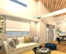 建築士×ICによる内装パース提案サービスをします 建築士の専門知識で図面をリアルな完成イメージへ変換します イメージ3