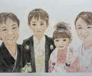 ぬくもりを描く肖像画［受注制作］描きます 家族の大切な記念に。パンパステルと色鉛筆でお描きします。 イメージ7