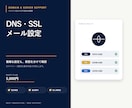 ドメイン・DNS・SSLの不具合を修正します 1ドメイン・1症状を確認して設定を調整 イメージ1