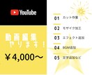 YouTube用動画をカット・字幕編集します ユーチューブ動画のテロップなど編集はすべておまかせください イメージ1